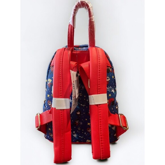 Disney Loungefly Pixar Backpack The Incredibles Jack Frozone Dash Violet Bob New main image 5